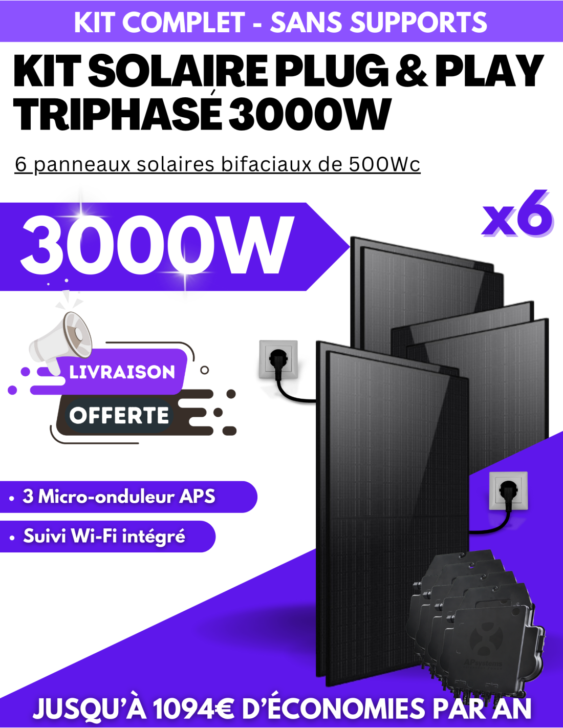 découvrez les panneaux photovoltaïques plug and play, une solution facile et rapide pour produire votre propre énergie solaire. idéal pour les particuliers et les professionnels, ces systèmes permettent une installation sans effort, tout en contribuant à la transition énergétique. optez pour une énergie durable et économisez sur vos factures d'électricité dès aujourd'hui!
