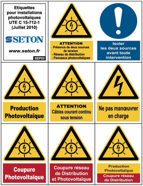 coupure-pompier-photovoltaique-loi coupure pompier pour installation photovoltaique et la loi