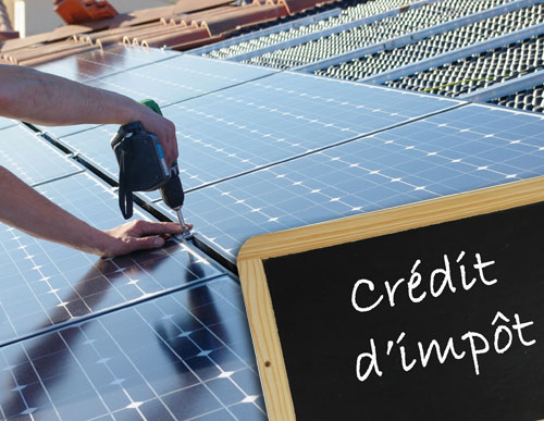credit-impot-solaire-4 crédit impôt panneau solaire