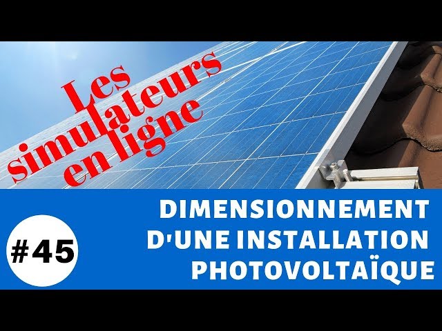 dimensionnement-photovoltaique-4 dimensionnement installation photovoltaique