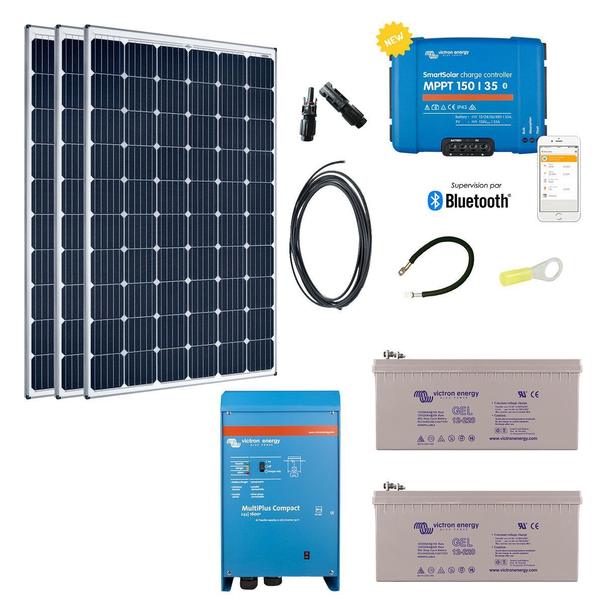 guide-panneaux-solaires-avec-batterie-1 Installer des panneaux photovoltaïques avec batterie : guide complet