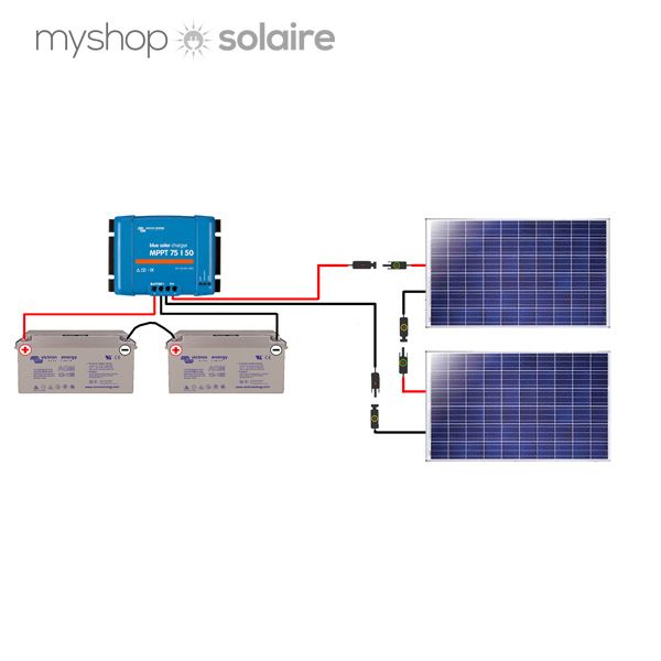 installation-photovoltaique-site-isole-1 Calculer l'installation photovoltaïque pour un site isolé