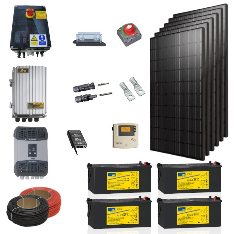 installation-solaire-autonome-2 Guide pratique pour l'installation solaire autonome avec Solaris-Store.com