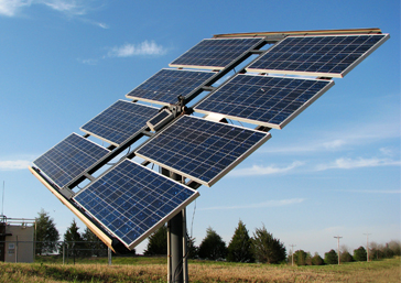 installation-traqueur-photovoltaique cour d installation d un traqueur photovoltaique