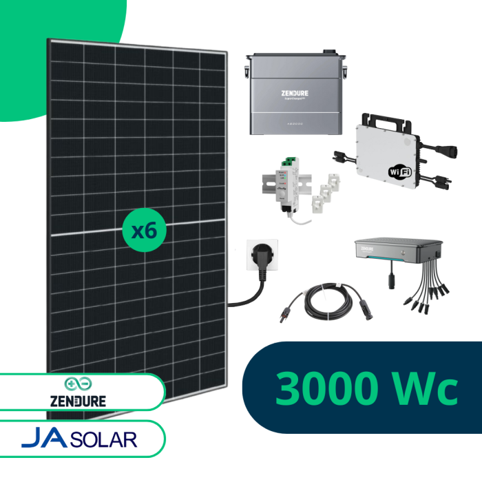 kit-solaire-3000w kit solaire site isolé 3000w