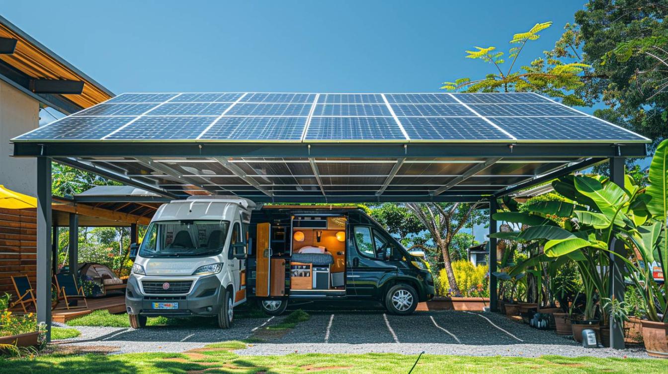optimiser-photovoltaique-camping-car Installation photovoltaïque pour camping-car : comment l'optimiser pour vos voyages