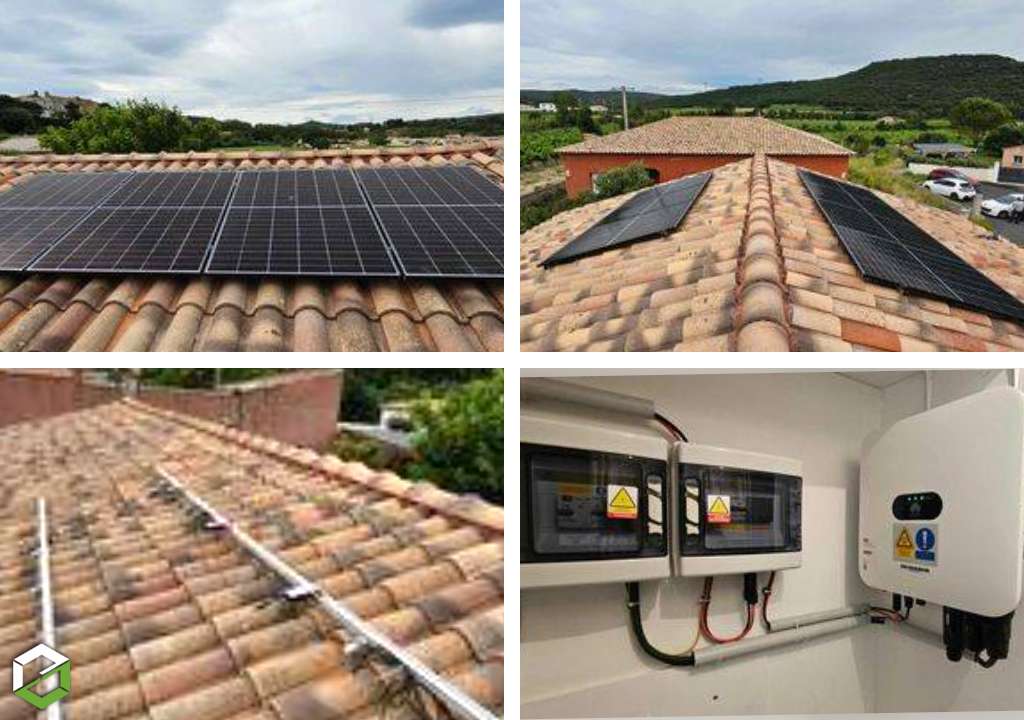 panneaux-photovoltaiques-3-kwc Installation photovoltaïque 3 kWc : combien de panneaux pour votre projet ?
