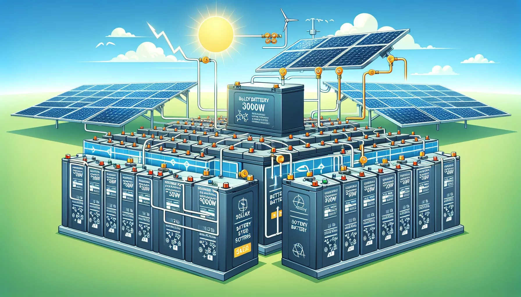 photovoltaique-et-batteries-guide-essentiel Installation photovoltaïque avec batterie : tout ce que vous devez savoir