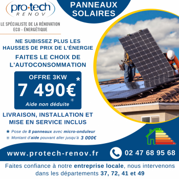 prix-photovoltaique-3kw Installation photovoltaïque 3kw : quel prix pour votre projet ?