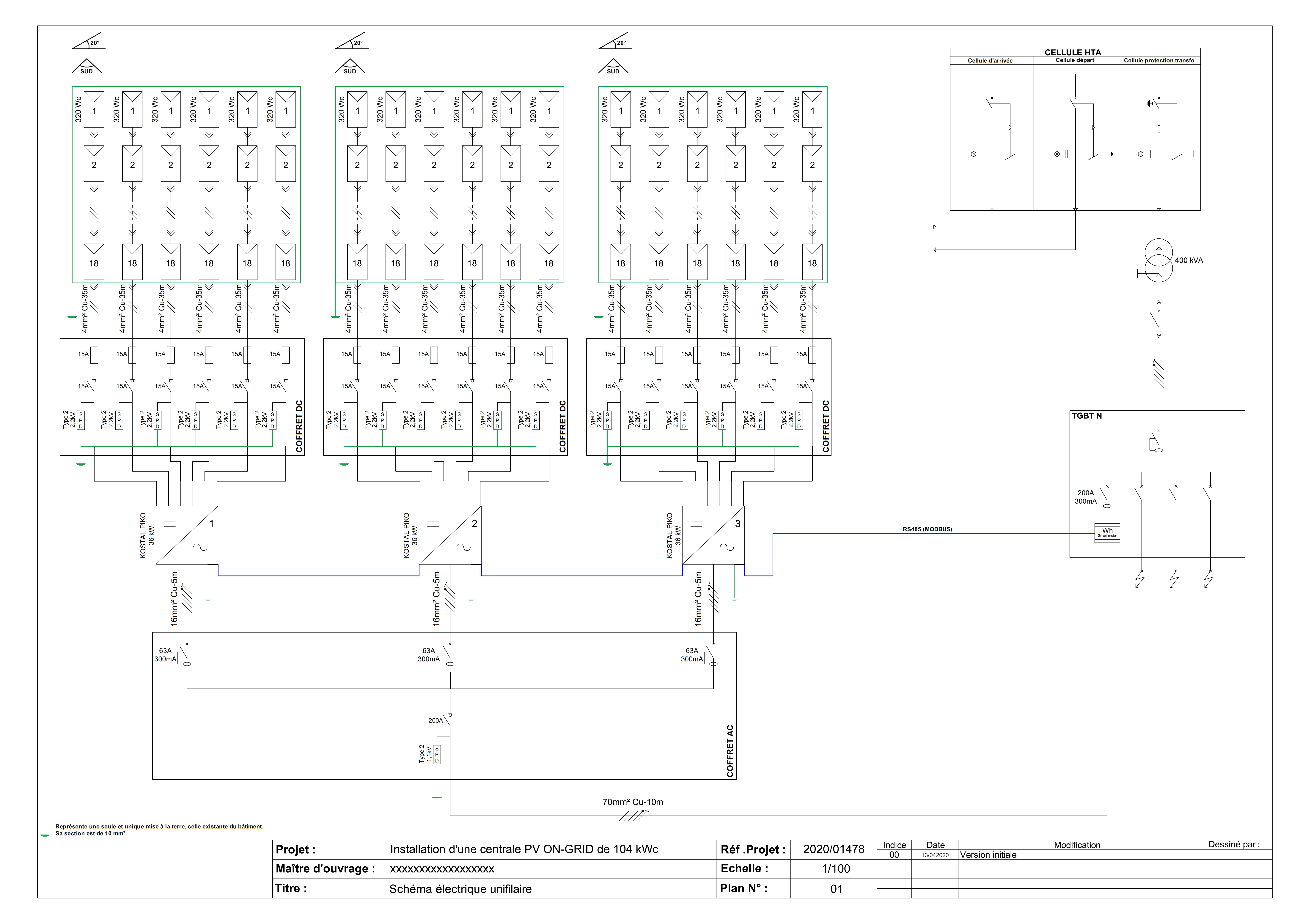 schema-electrique-photovoltaique-5 Comprendre le schéma électrique d'une installation photovoltaïque