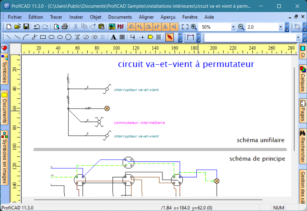schema-qelectrotech-photovoltaique-1 Installation photovoltaïque : le schéma Qelectrotech à votre portée