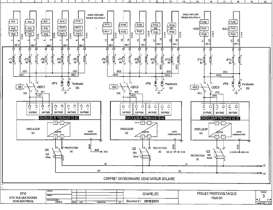 schema-unifilaire-photovoltaique-7 Comprendre le schéma unifilaire d'une installation photovoltaïque