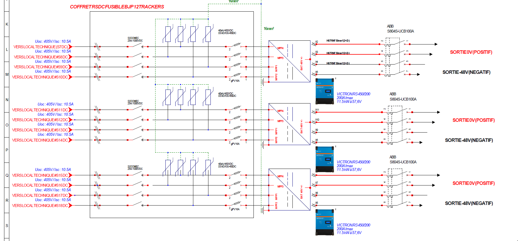 schema-unifilaire-photovoltaique Comprendre le schéma unifilaire pour une installation photovoltaïque efficace