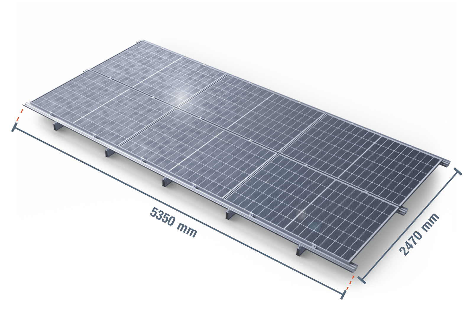 structure-panneau structure panneau solaire