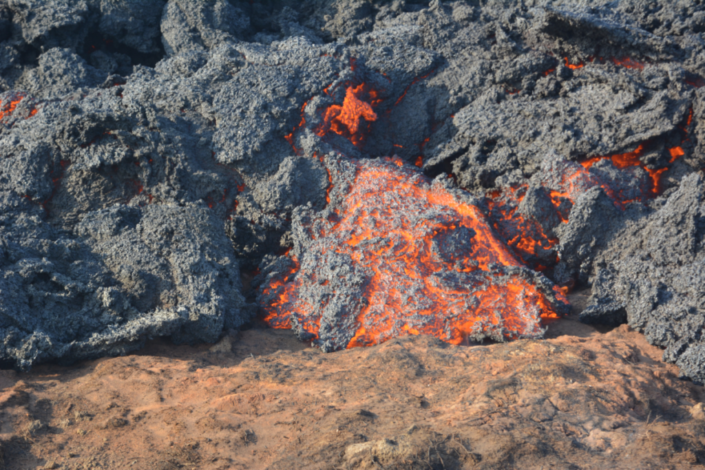 volcan panneau volcanique