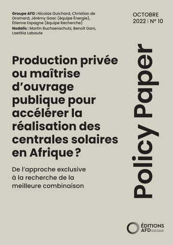 découvrez notre équipe d'experts en maîtrise d'œuvre photovoltaïque, dédiée à la conception, la gestion et l'optimisation de vos projets solaires pour une transition énergétique réussie et durable.