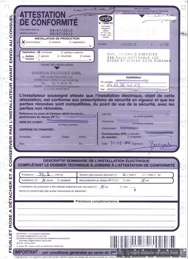 attestation-conformite-photovoltaique Tout savoir sur l'attestation de conformité pour une installation photovoltaïque