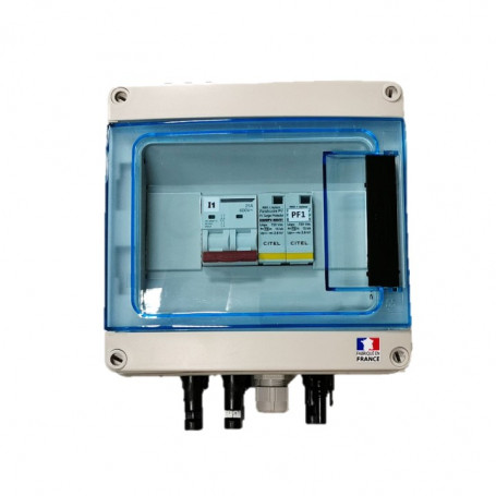 coffret-dc-photovoltaique-avec-micro-onduleur installation d'un coffret dc photovoltaique avec micro onduleur