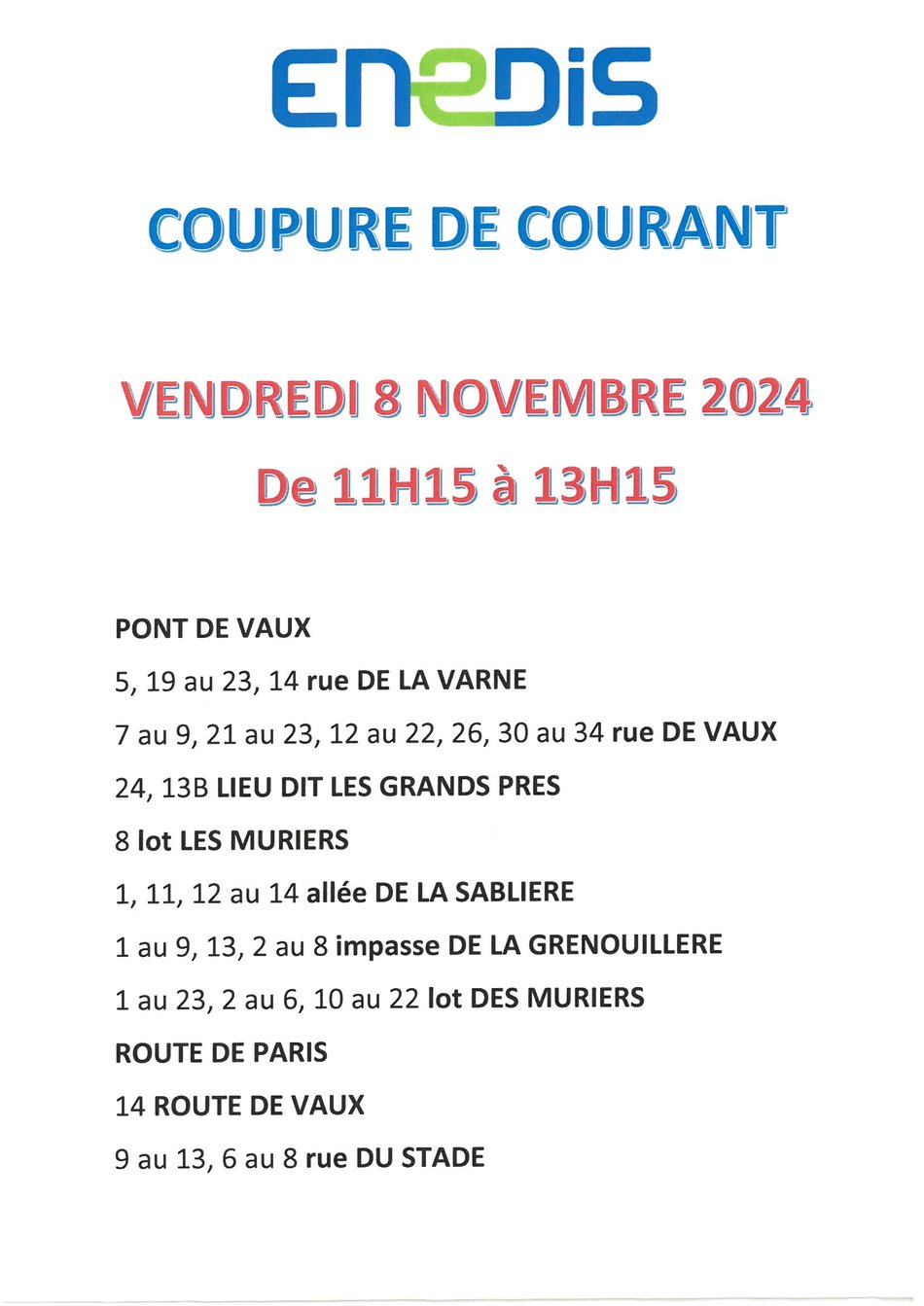 coupure-enedis-1 installation photovoltaique arrêté suite coupure enedis