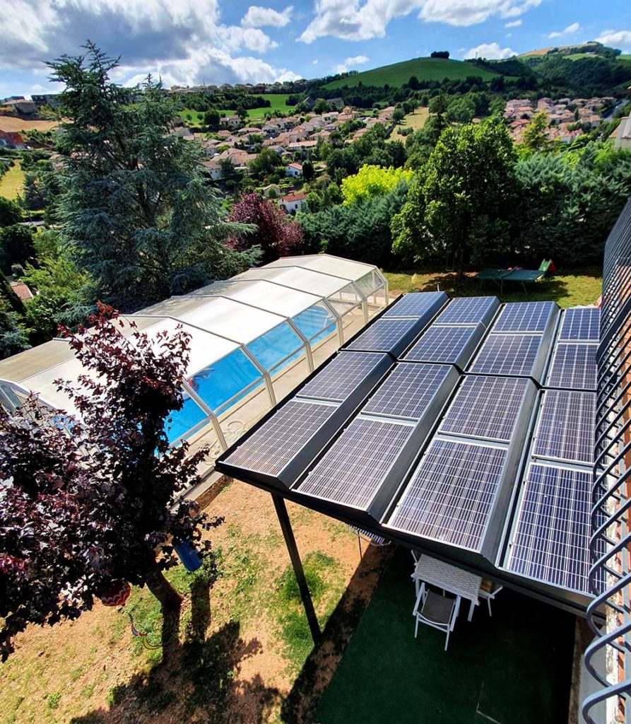 cout-panneaux-photovoltaiques-jardin cout installation panneaux photovoltaique dans son jardin