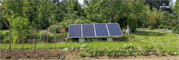 cout-panneaux-photovoltaiques-jardin cout installation panneaux photovoltaique dans son jardin