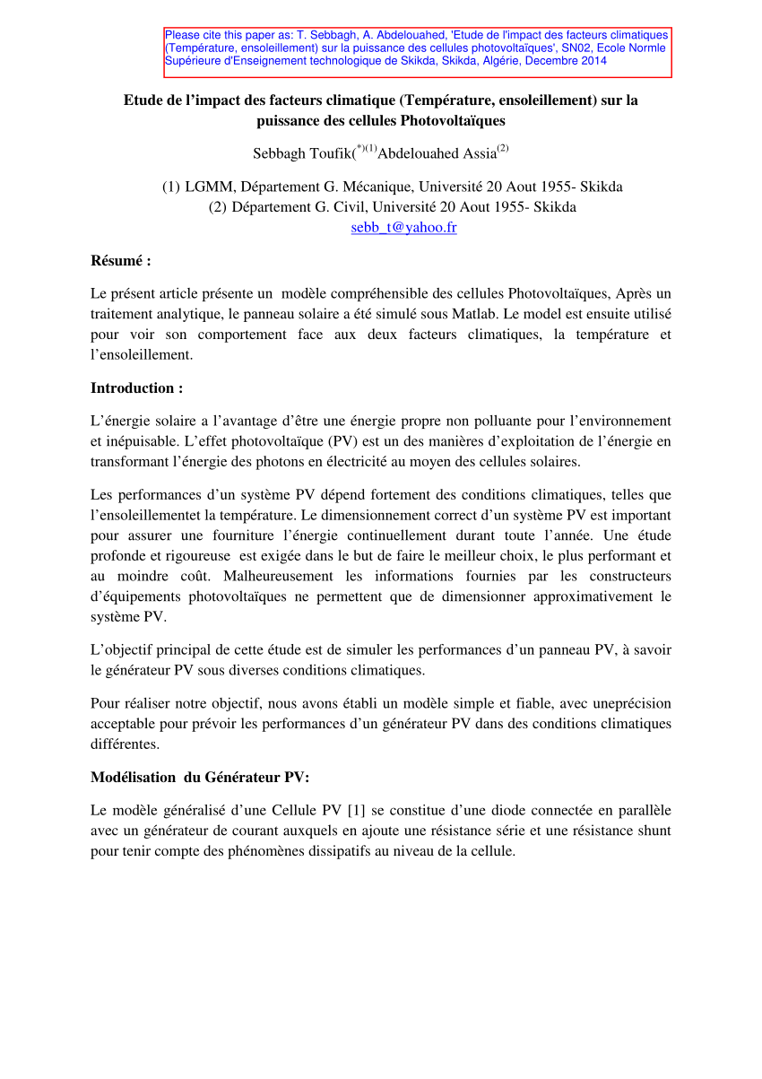 découvrez l'impact climatique des panneaux photovoltaïques, une solution durable pour la transition énergétique. explorez comment cette technologie contribue à réduire les émissions de co2, à préserver l'environnement et à favoriser un avenir énergétique renouvelable.