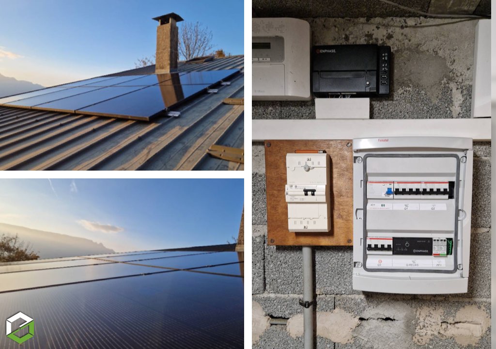 installation-panneaux-photovoltaiques-isere-1 installation en isere de panneau photovoltaique conergy pp220p