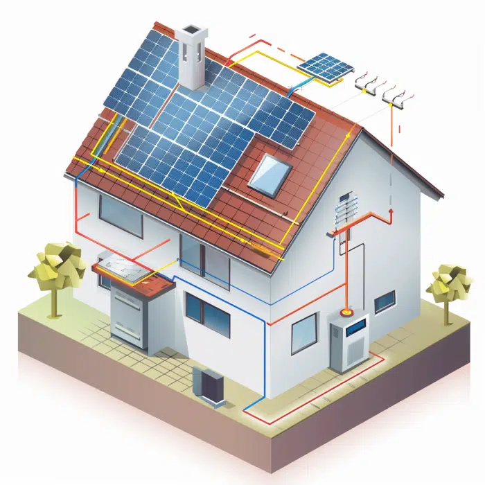 installation-photovoltaique-habitation-2-personnes installation photovoltaique pour besoin une habitation deux personnes