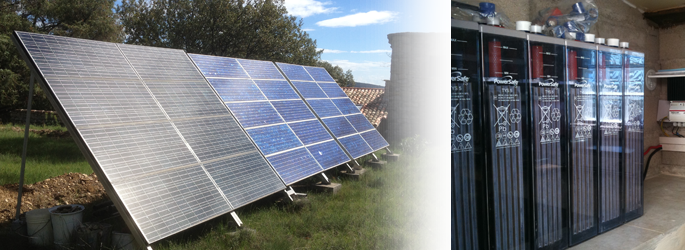 installation-photovoltaique-isolee-1 Schéma d'installation photovoltaïque pour un site isolé