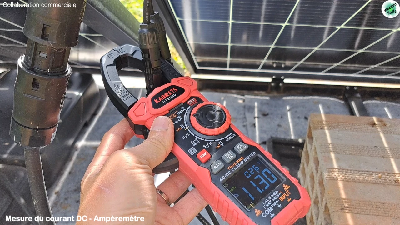 installation-pince-amperemetrique-photovoltaique Comment installer une pince ampèremétrique sur une installation photovoltaïque