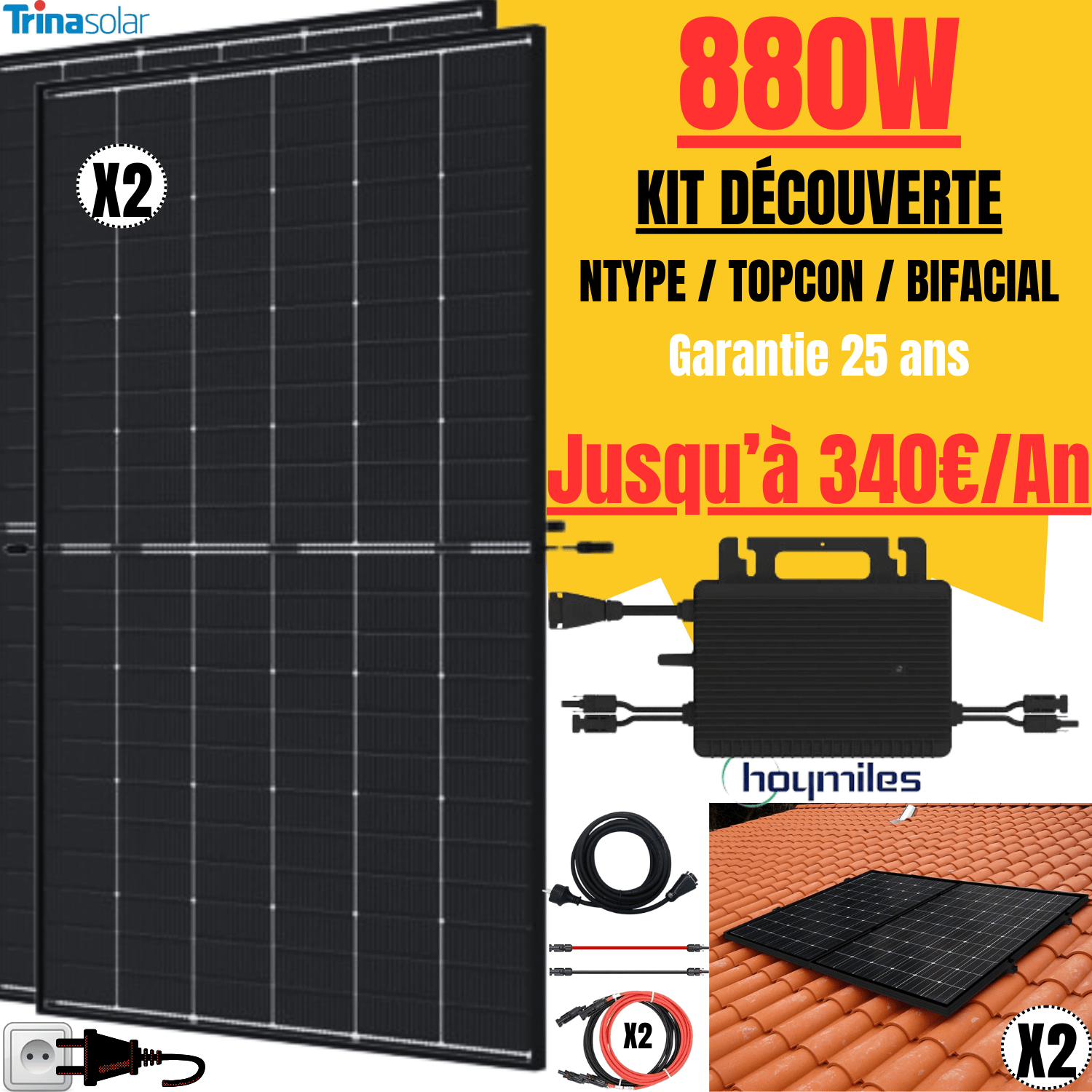 découvrez notre kit solaire complet, idéal pour réduire votre facture d'électricité et profiter d'une énergie renouvelable. facile à installer, notre kit vous permettra de produire votre propre électricité tout en respectant l'environnement.