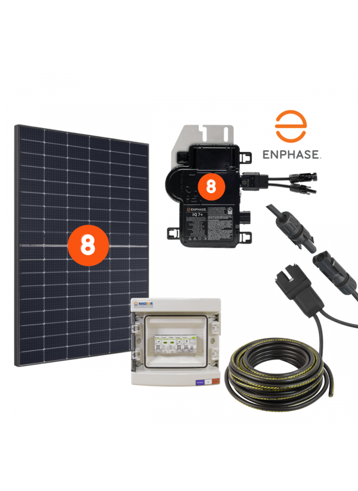 découvrez notre kit solaire complet, parfait pour produire votre propre électricité renouvelable. économisez sur vos factures d'énergie tout en préservant l'environnement grâce à des panneaux solaires de haute qualité et des accessoires indispensables pour une installation facile. adoptez la solution énergétique durable dès aujourd'hui !