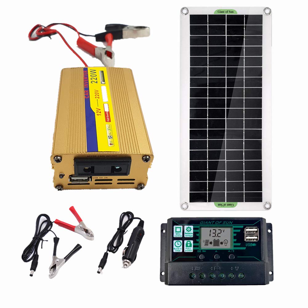 kit-solaire-220v-batterie-3 kit panneau solaire 220v avec batterie