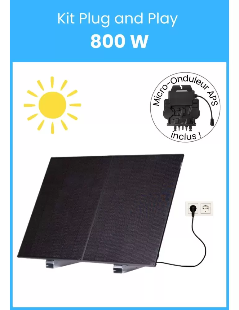 découvrez notre kit solaire plug and play, une solution simple et efficace pour produire votre propre énergie renouvelable. facile à installer, ce système vous permet de profiter de l'énergie solaire chez vous sans tracas. idéal pour réduire vos factures d'électricité et adopter un mode de vie plus durable.