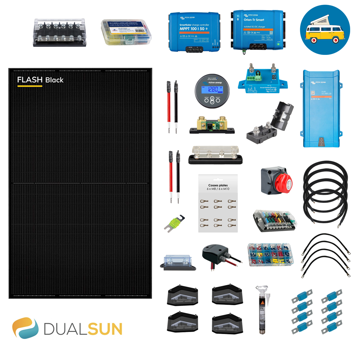 kit-solaire-camping-car kit panneau solaire pour camping car