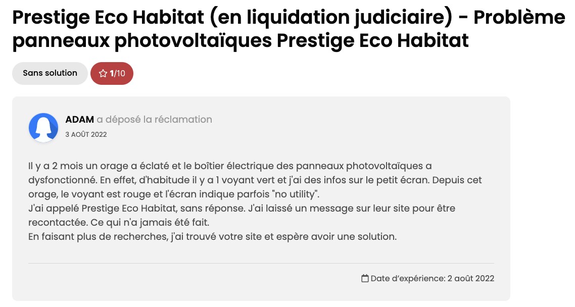 litige-rentabilite-photovoltaique-1 litige sur rentabilité installation photovoltaique