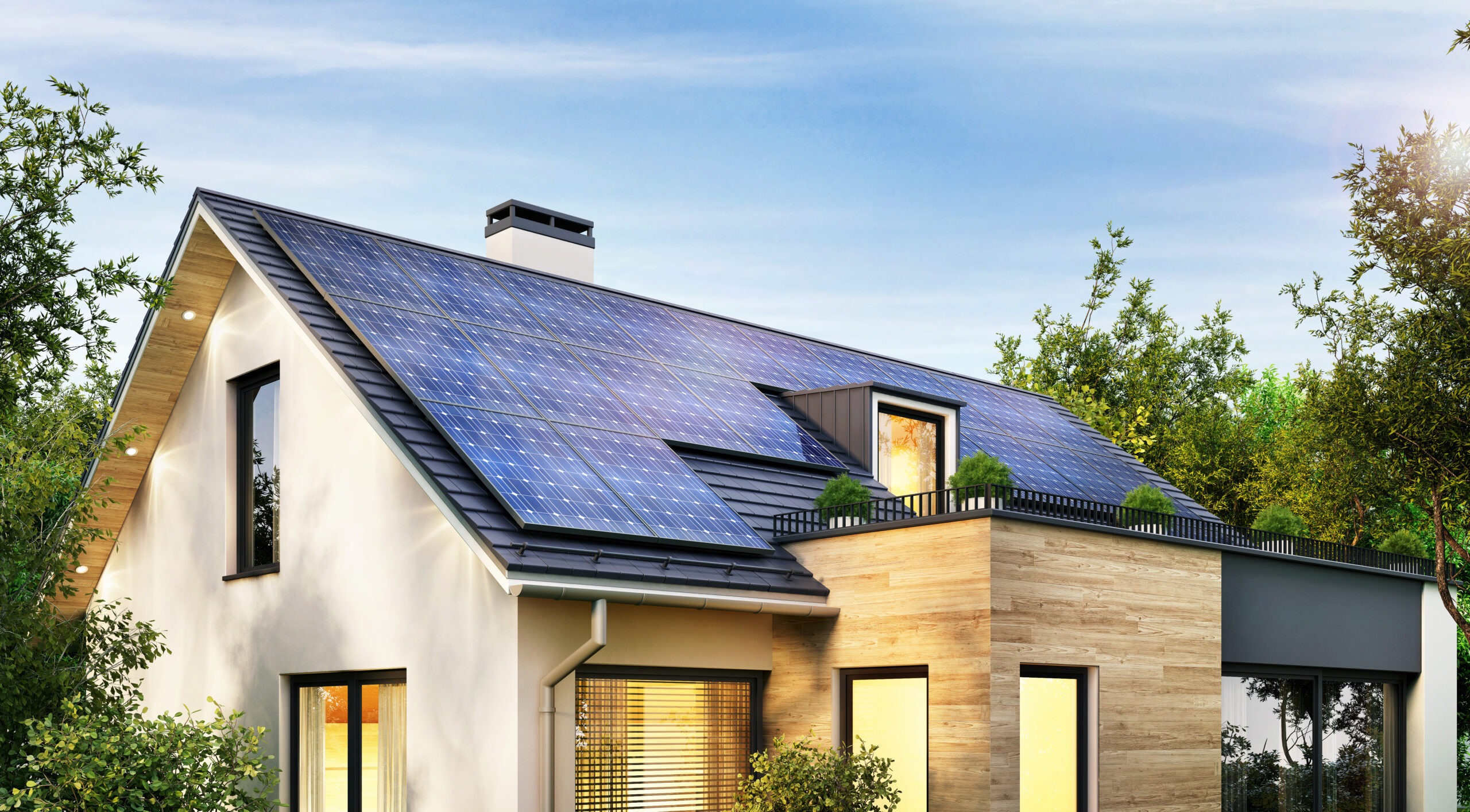 maison-solaire-1 Découvrez comment transformer votre maison en un véritable système solaire!