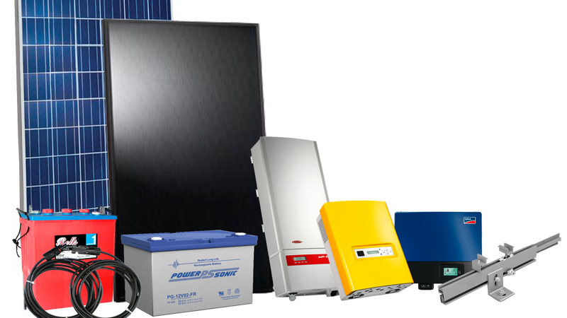 materiel-solaire Appareil essentiel à l'installation de l'énergie solaire photovoltaïque