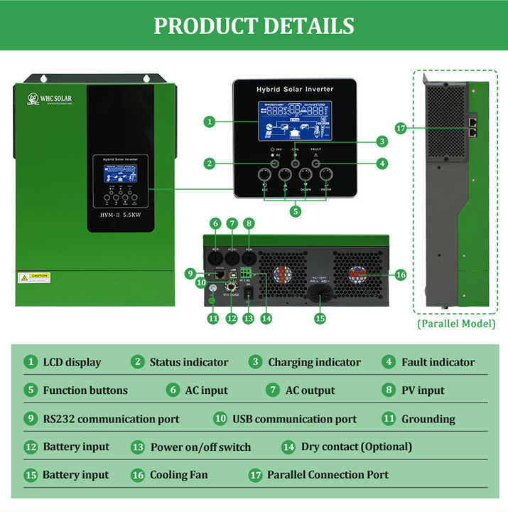 onduleur-photovoltaique-sans-batterie-5 onduleur installation photovoltaique sans batterie