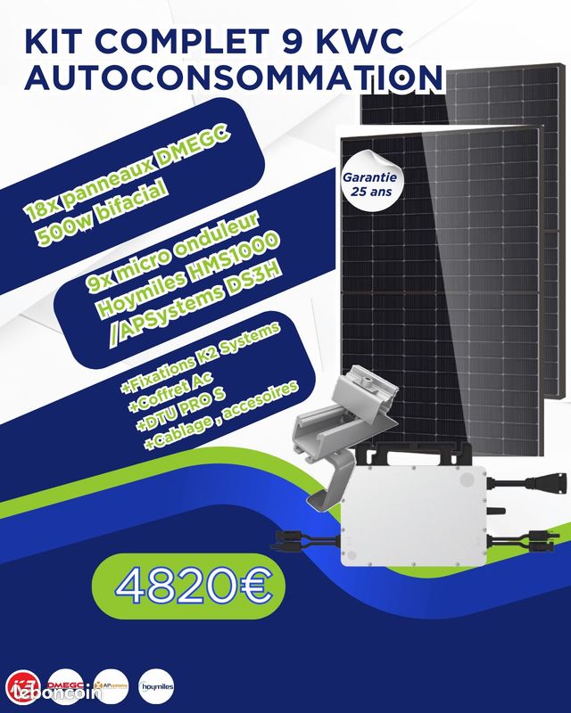 découvrez notre panneau solaire de 9 kw, une solution écologique et performante pour réduire vos factures d'électricité. idéal pour les foyers et entreprises souhaitant maximiser leur production d'énergie renouvelable.