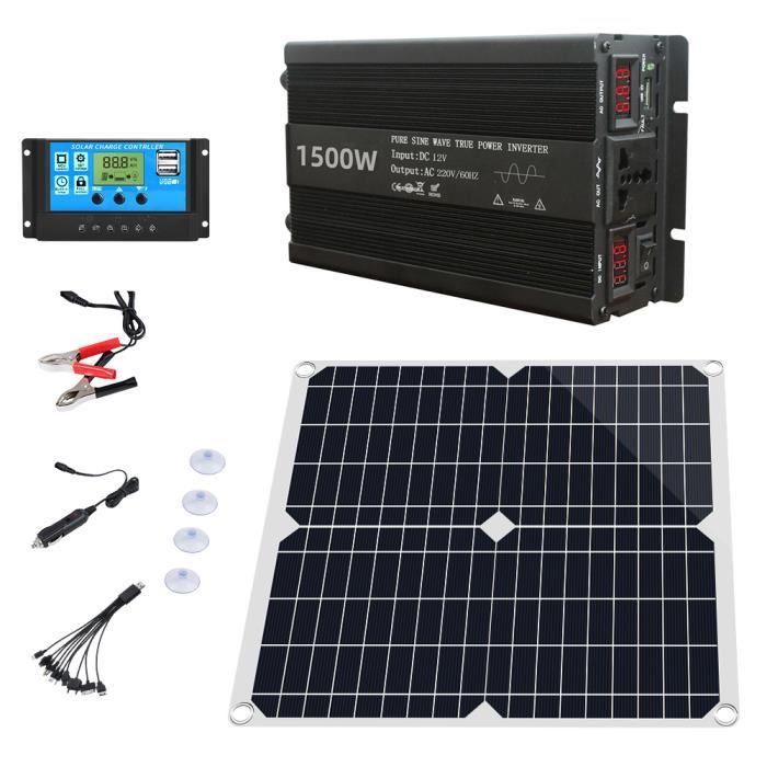 panneau-solaire-1000w-camping-2 panneau solaire camping car 1000w