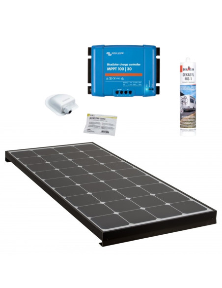 panneau-solaire-camping-car-8 installation panneau photovoltaique coller camping car