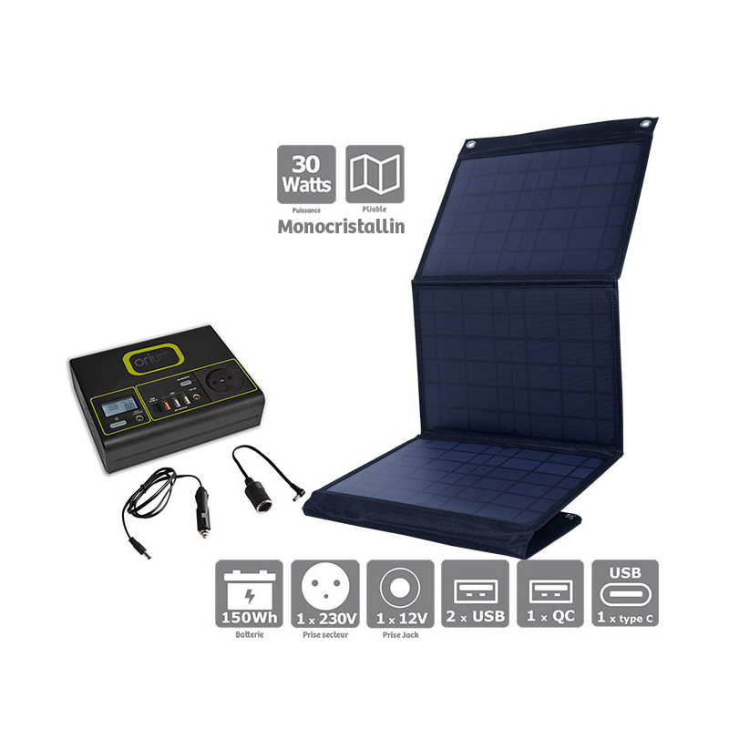 panneau-solaire-portable meilleur panneau solaire portable