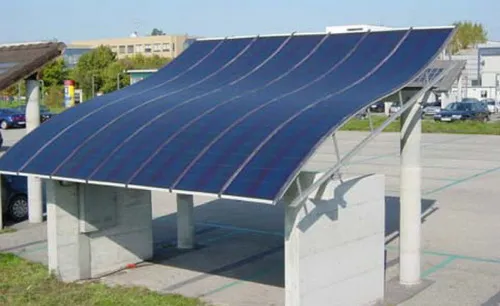 panneaux-solaires-pergola installation photovoltaique sur pergola