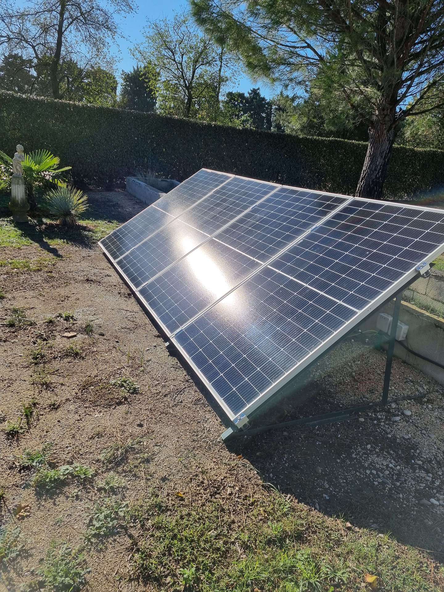 photovoltaique-chateaurenard-5 Mise en service d'une installation photovoltaïque à la station d'épuration de Châteaurenard