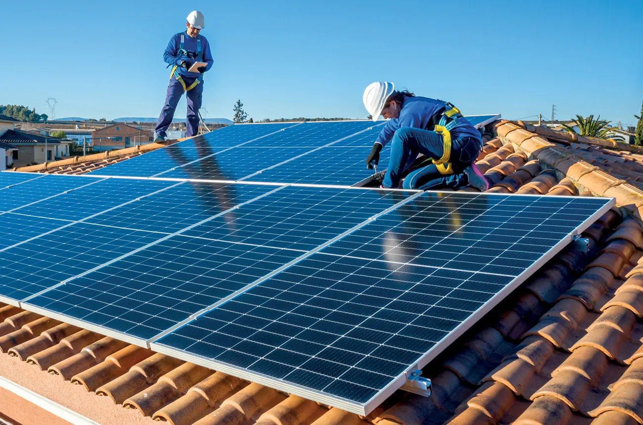 pose-panneaux-photovoltaiques Les étapes de la pose de panneaux photovoltaïques