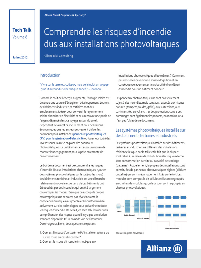 risques-incendie-photovoltaique-4 Installation photovoltaïque sur bâtiment : prévenir les risques d'incendie