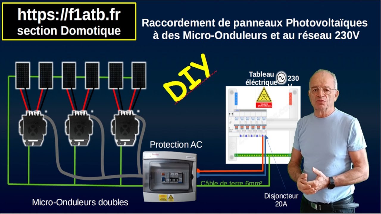 schema-photovoltaique-yc500l-1 Comprendre le schéma électrique d'une installation photovoltaïque avec micro-onduleur yc500l