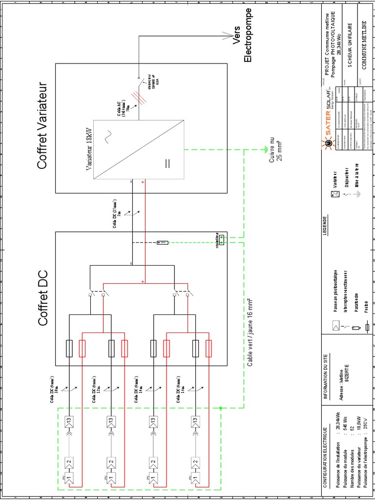 schema-unifilaire-photovoltaique-12 Comprendre le schéma unifilaire d'une installation photovoltaïque