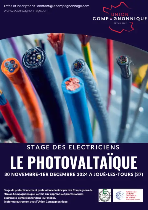 stage-photovoltaique Chambre des métiers : stage de préparation à l'installation photovoltaïque